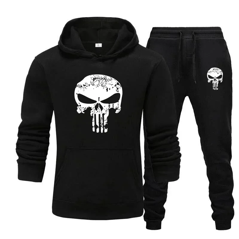 Winter Clothing Brand - 2-delige sets trainingspak met capuchon heren