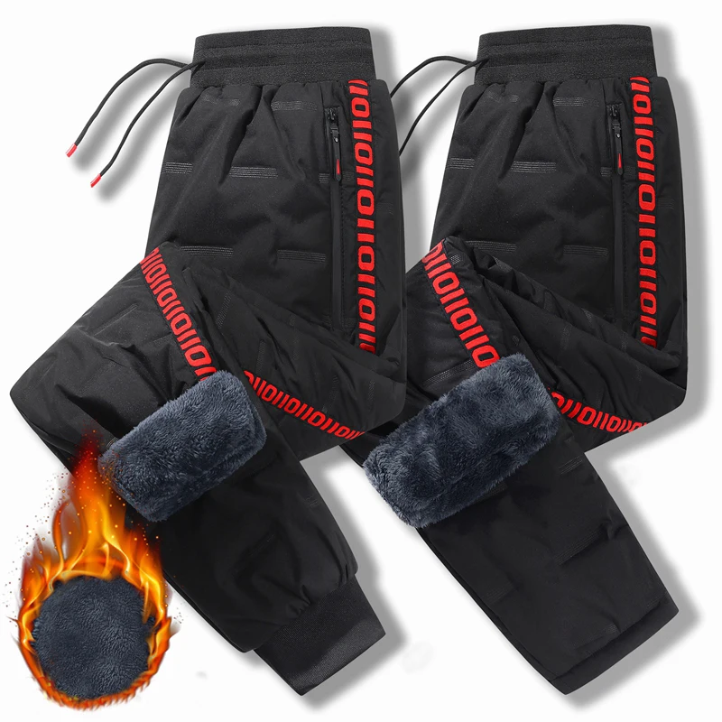 Winter Clothing Brand - Winter Lamswol Benedenbroek Warm Dikker Joggingbroek
