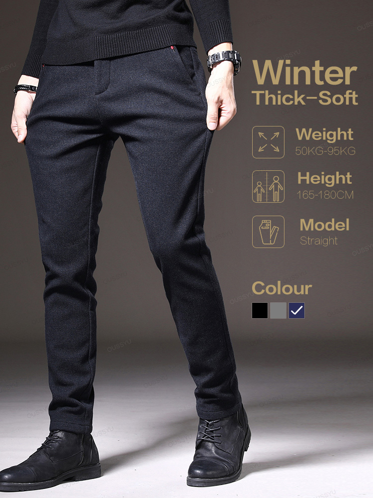 Winter Clothing Brand - Merkkleding Herfst Winter Heren Casual Broek