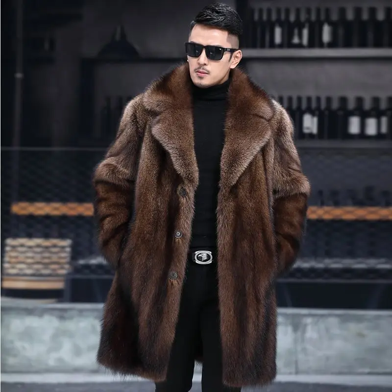 Winter Clothing Brand - Luxe Merk Herenkleding Bont Jassen Middellange