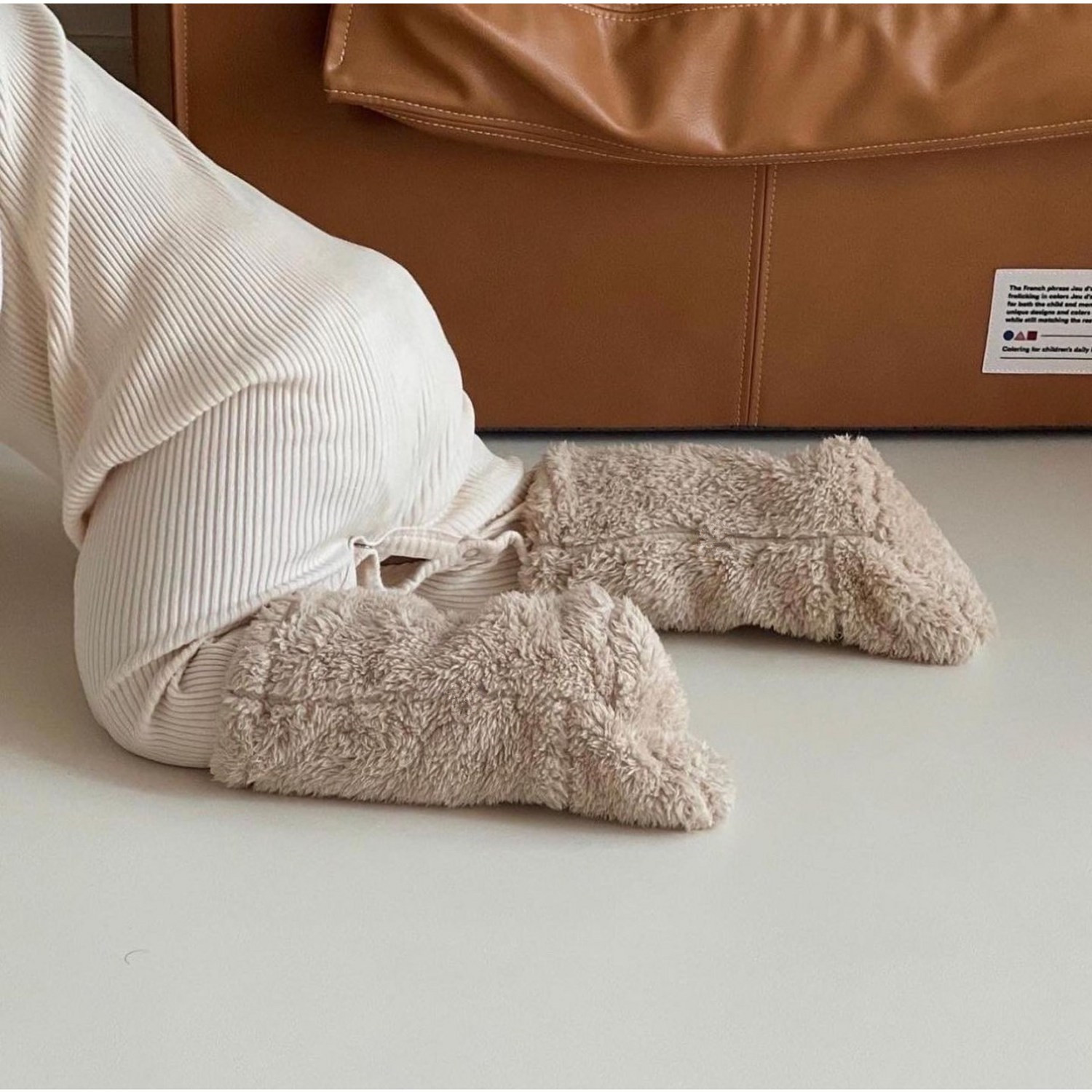 Winter Clothing For Babies - Warme winterbabysokjes Coral Fleece sokken voor