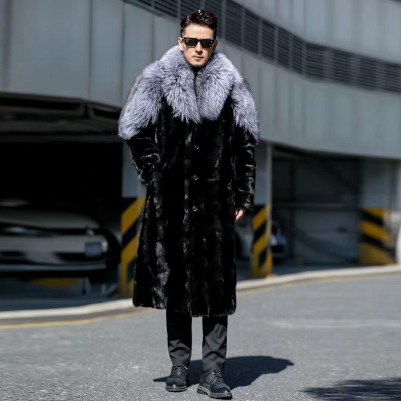 Heren Faux Nertsenjas Winter L - Winter Clothing Brand recensie en prijs