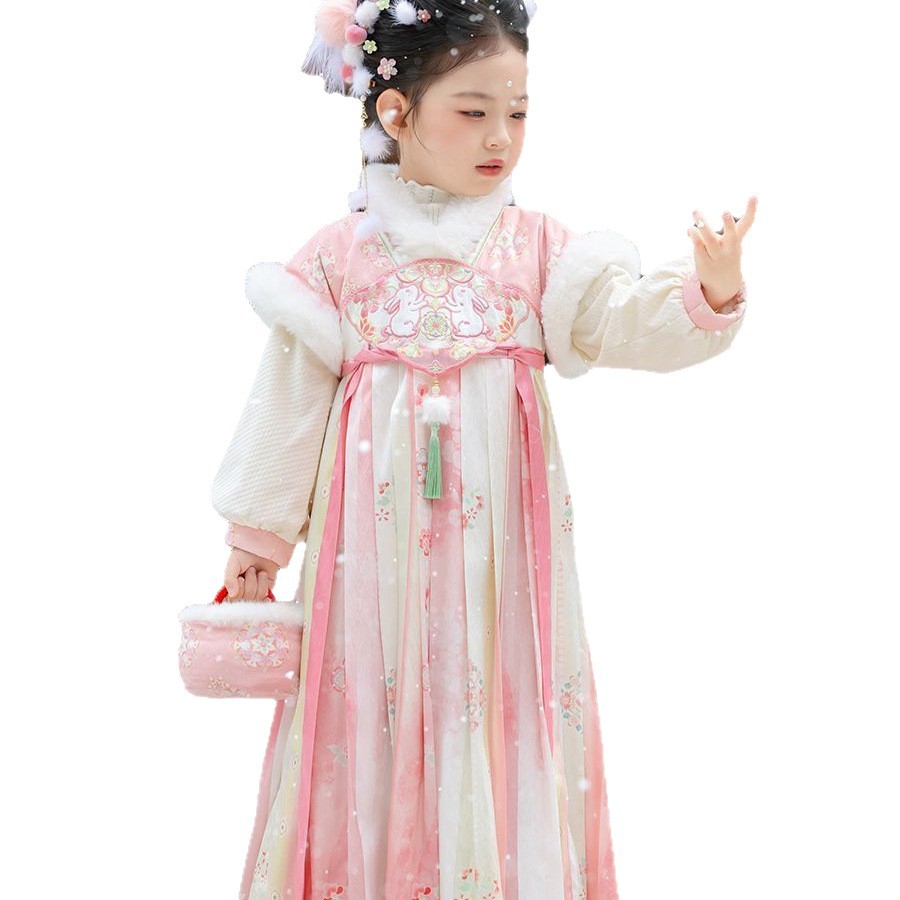 2025 Meisjes Fee Hanfu Kindere - Winter Clothing For Babies recensie en prijs