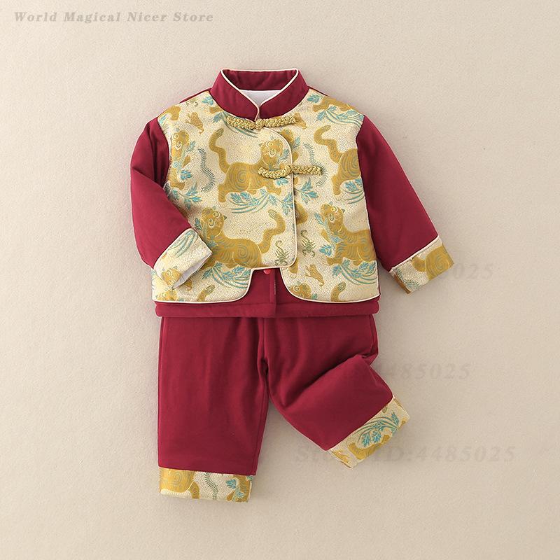 Herfst Winter Dikke Tang Suit  - Winter Clothing For Babies recensie en prijs