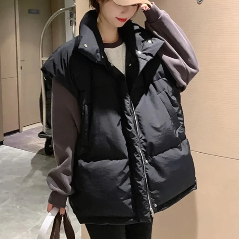Effen kleur Rits Damesvesten M - Winter Clothing Work recensie en prijs